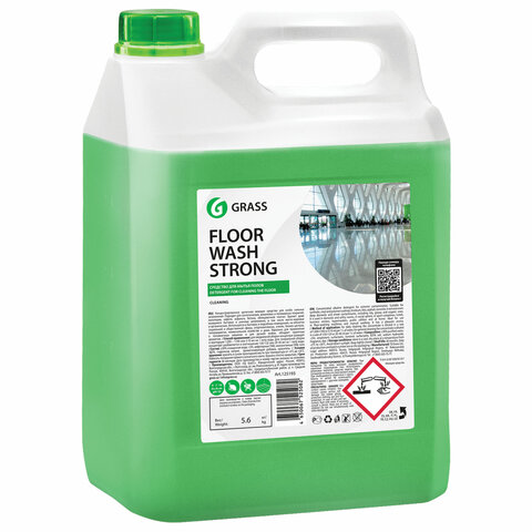 превью Профессиональное средство для мытья пола Grass Floor Wash Strong 5.6 кг (артикул производителя 125193)