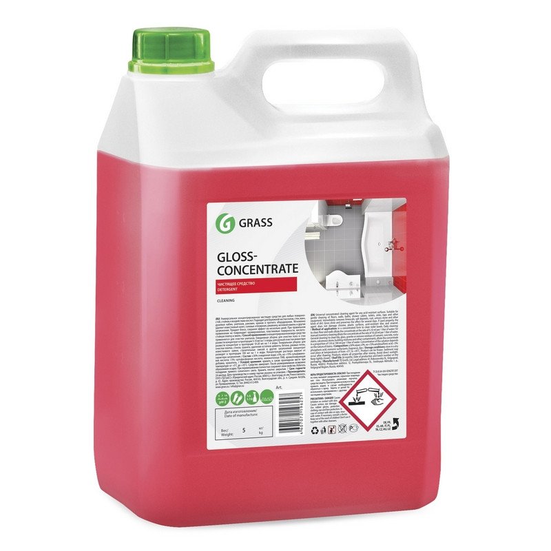 превью Профессиональное средство Очиститель универсальный Universal Cleaner Concentrate Grass 5.5 кг