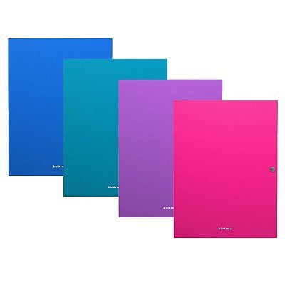 Папка на кнопке Erich Krause «Diagonal Vivid» А4, 500мкм, ассорти