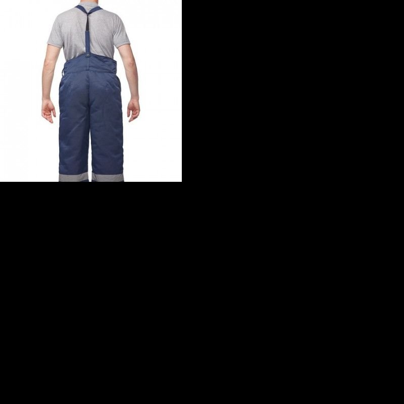 Брюки рабочие зимние муж з32-БР син смес 44-46/170-176