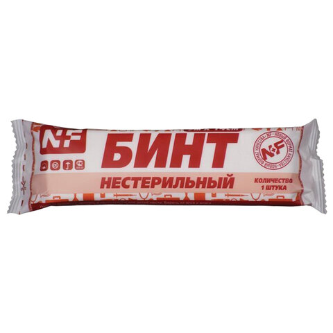 превью Бинт марлевый нестерильный 14 см х 7 мКОМПЛЕКТ 25 шт. плотность 28(±2) г/м2NF
