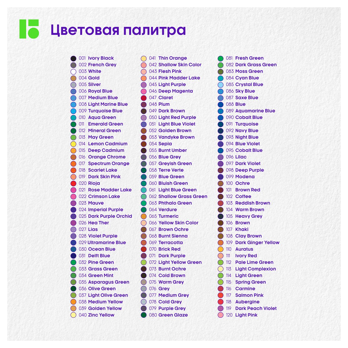 Карандаши цветные Berlingo «SuperSoft. Pro» 120цв., круглые, заточен., картон, европодвес