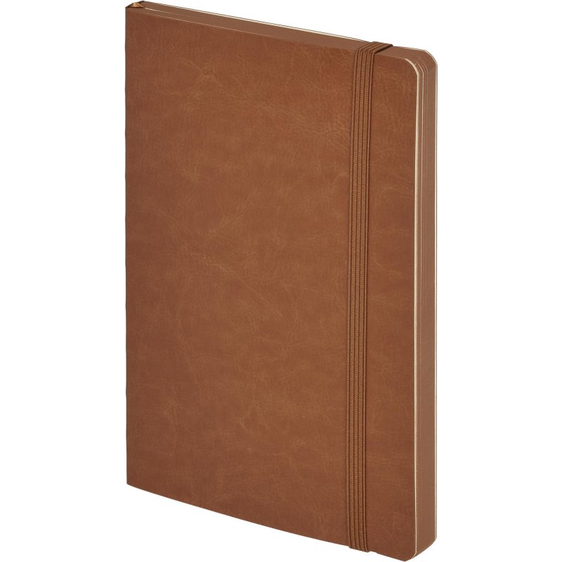 превью Ежедневник недатированный ATTACHE FLEX коричневый А5, 136 л. бежевый блок