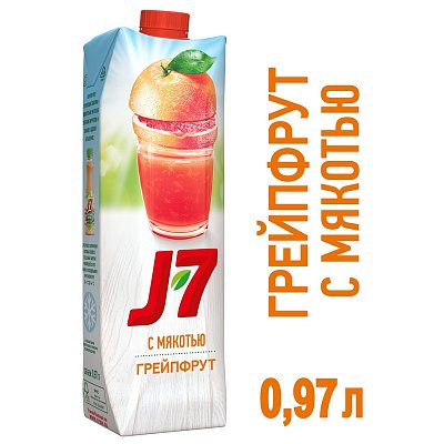 Сок J7 грейпфрут, 0,97л