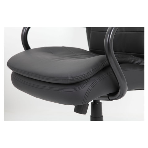 Кресло офисное BRABIX PREMIUM «Heavy Duty HD-001», усиленное, НАГРУЗКА до 200 кг, экокожа
