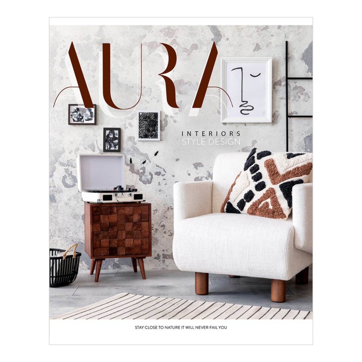 Тетрадь 40л., А5, клетка ArtSpace «Стиль. Interiors design»