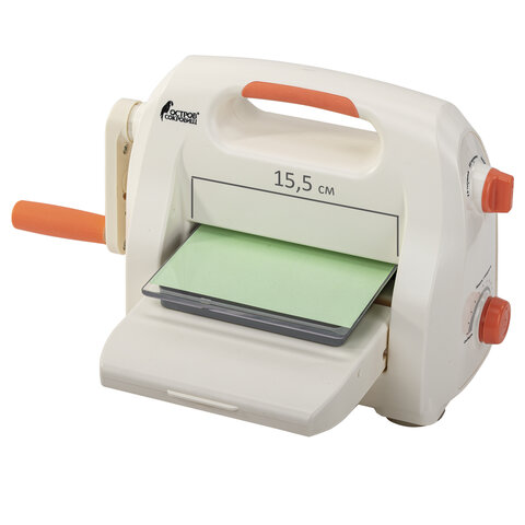 Платформа для машинки для вырубки и тиснения ОС-5 прозрачная, 153×222х3 мм, ОСТРОВ СОКРОВИЩ, 663793