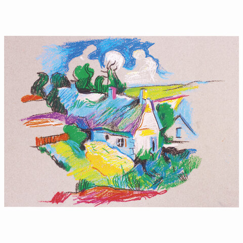 Пастель масляная художественная BRAUBERG ART «CLASSIC», 36 цветов, круглое сечение