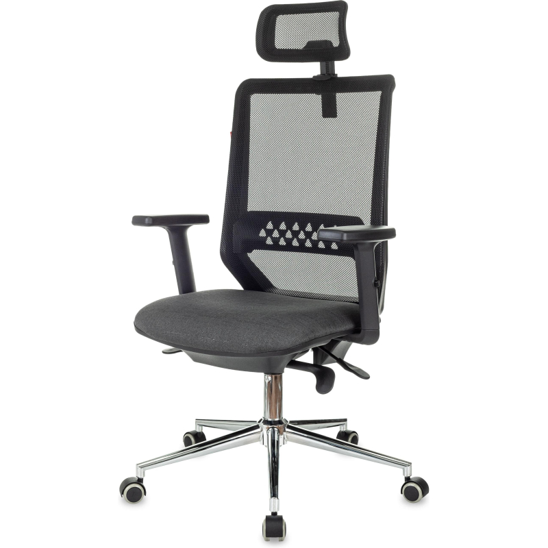 превью Кресло VB_EChair 663 TC-H/SL черный TW-01 38-418 сетка/ткань