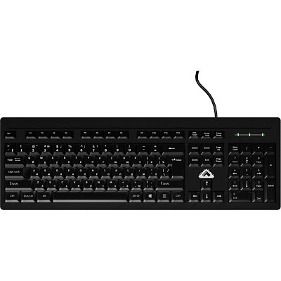 Клавиатура проводная БЕШТАУ КЛ104РУ 104 клавиши, USB, 1.8м, KЛ104PY/TВ