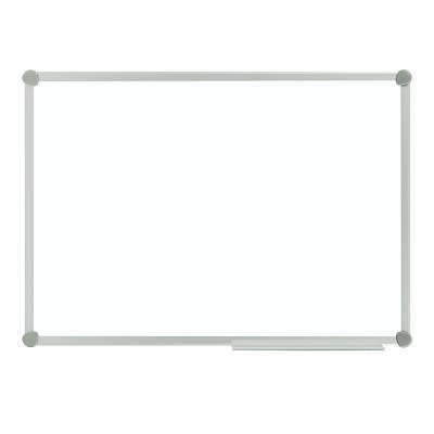 Доска магнитно-маркерная OfficeSpace, 50×70см, алюминиевая рамка Slim, полочка