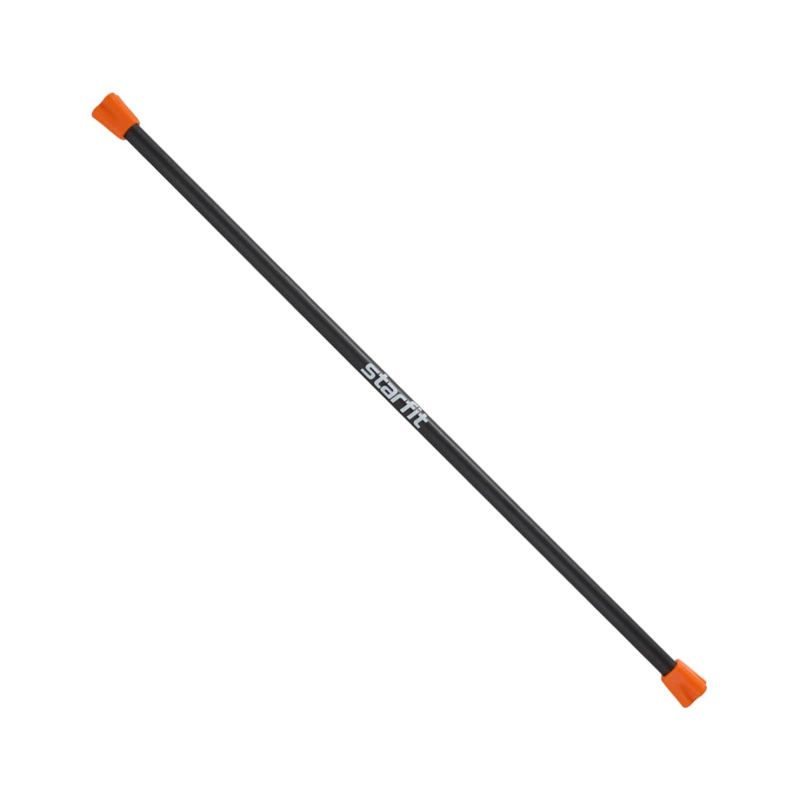 Бодибар STARFIT BB-301 4 кг, неопреновый, черный/оранжевый, УТ-00019809
