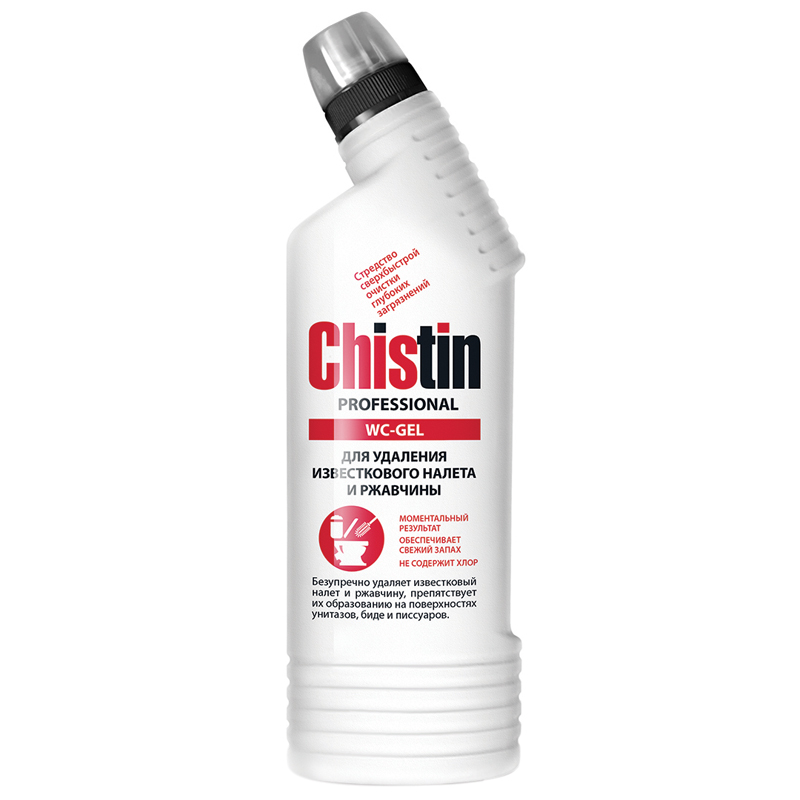 превью Чистящее средство Chistin Professional, для удаления известкового налета и ржавчины, 750мл