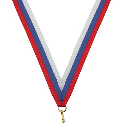 Лента для медалей триколор 22 мм