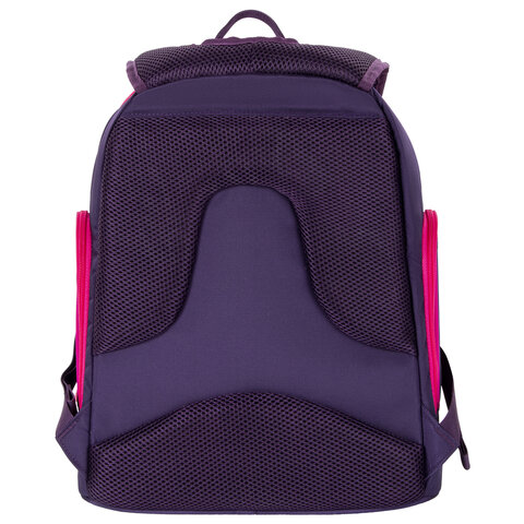 Рюкзак BRAUBERG CLASSICлегкий каркаспремиум материалGraceful catфиолетовый37×32х21 см270087