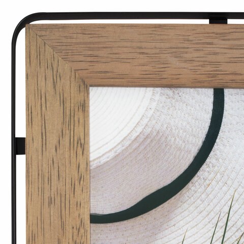 Рамка из мангового дерева BRAUBERG LOFT IRONWOOD, фото 13×18см, акриловый экран, 19×24 см