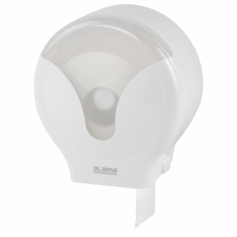 Диспенсер для туалетной бумаги EXTRA LAIMA PROFESSIONAL, (Система Т2), малый, белый, ABS-пластик, 609474