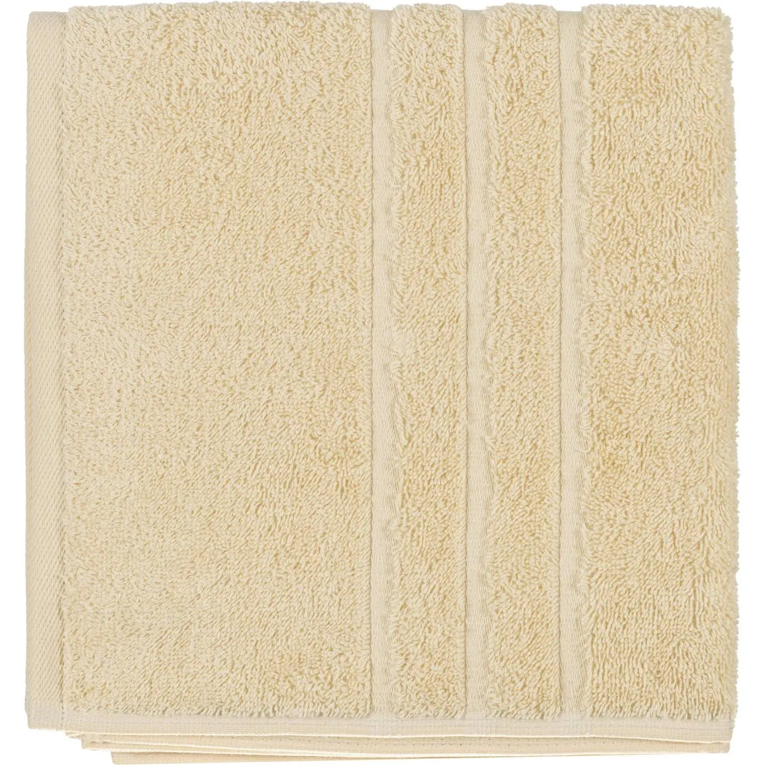 Полотенце махровое Luscan/бордюр 450г/м2, 70×140, бежевый