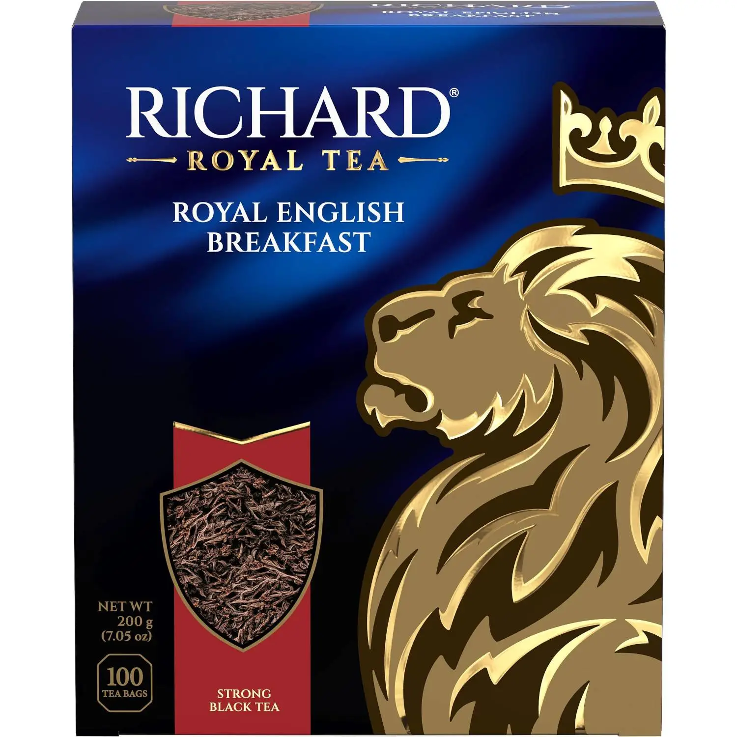 превью Чай Richard Royal English Breakfast, черный, в пакетиках 2гx100шт