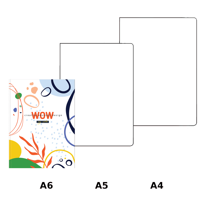 Бизнес-блокнот А6, 64л., ЛАЙТ, BG «Geometric art», матовая ламинация