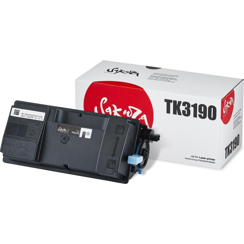 Картридж лазерный Sakura TK3190 для Kyocera ECOSYS P3055 (ЛМ)