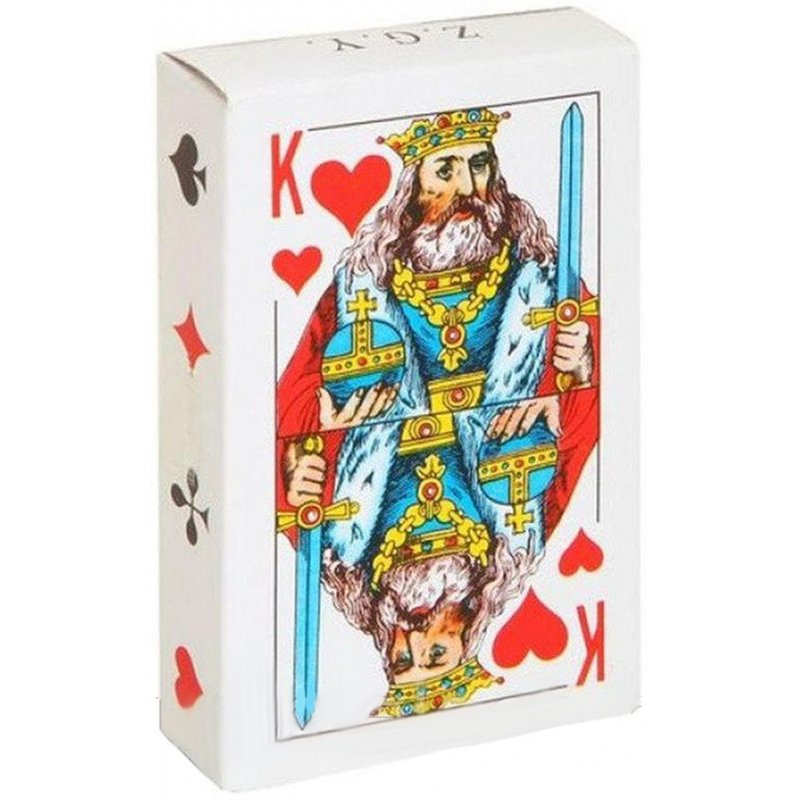 превью Настольная игра Карты игральные атласные (54 штуки в колоде)