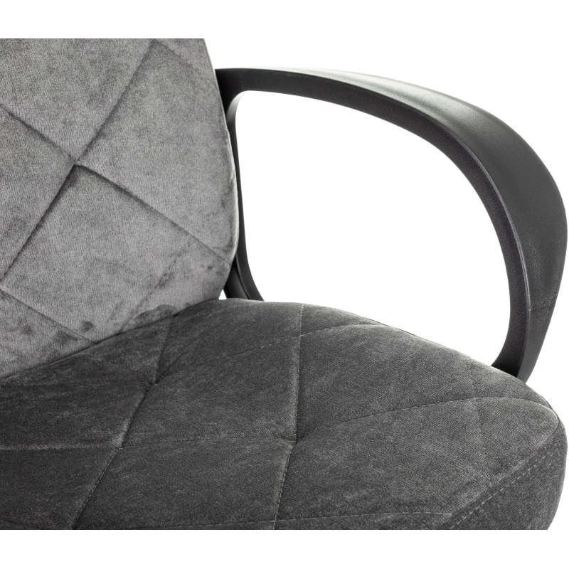 Кресло VB_EChair 602LT серый Light-19 крестов. пластик