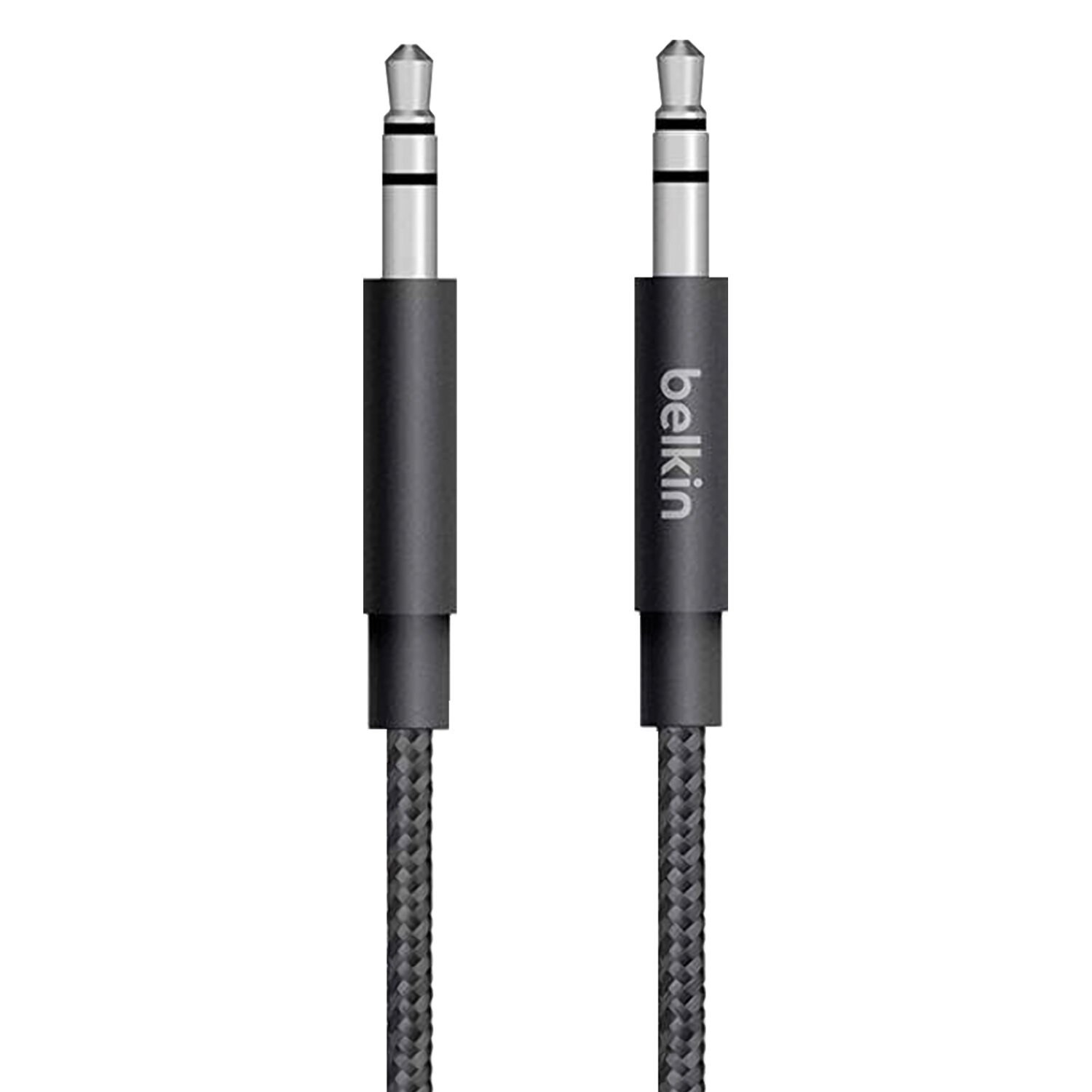превью Кабель Jack 3.5 mm-Jack 3.5 mm 1.8 м BELKIN, для передачи аналогового аудиосигнала, AV10104bt1.8M