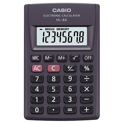 Калькулятор Casio HL-4A