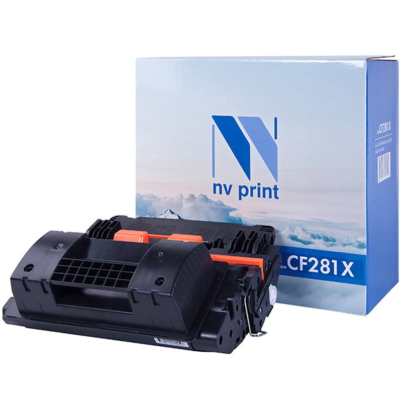 превью Картридж совм. NV Print CF281X (№81X) черный для HP LJ M605/M606/M630 (25000стр)