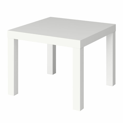 превью Стол журнальный «Лайк» аналог IKEA (550×550х440 мм)белый