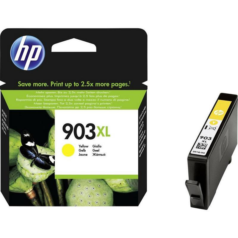 превью Картридж струйный HP 903XL T6M11AE желтый повышенной емкости оригинальный