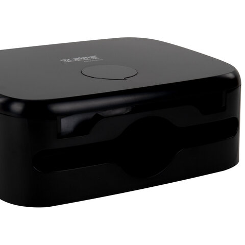 Диспенсер для полотенец LAIMA PROFESSIONAL PREMIUM BLACK (Система H2), Z-сложения, черный, ABS-пластик