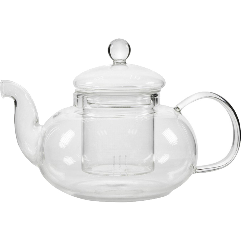 Чайник заварочный AROMA, объем:850 мл (боросиликатное стекло)008246
