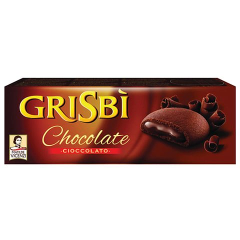 Печенье GRISBI «Chocolate», с начинкой из шоколадного крема, 150 г