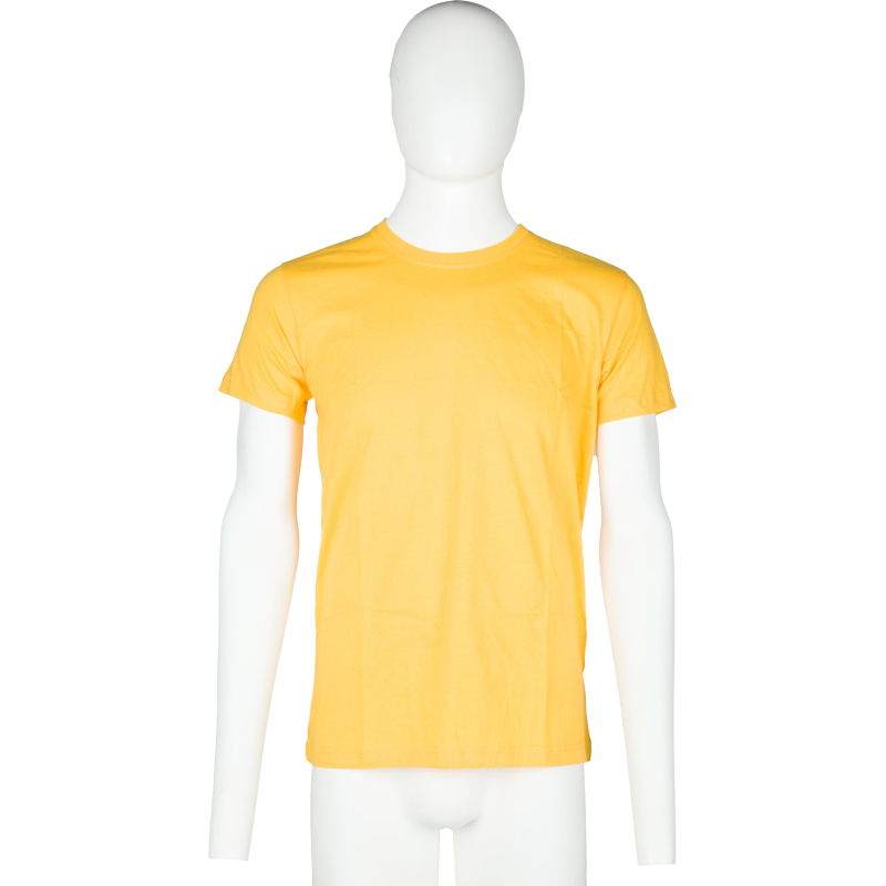 Футболка (160 г. ) с кор. рукавом желтый (L)