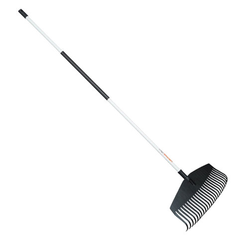 Грабли веерные FISKARS, облегченные, высота 172 см, алюминиевый черенок