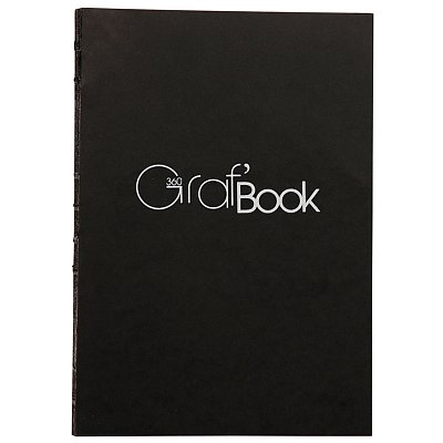 Скетчбук 100л. А4 на сшивке Clairefontaine «Graf'Book 360°», 100г/м2