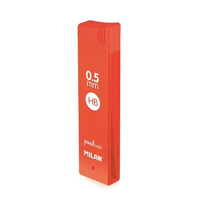 Стержни микрографические Milan HB 0.5 мм (12 грифелей в упаковке)