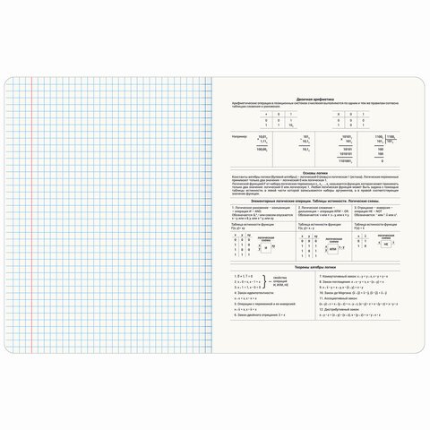 Тетрадь предметная «PASTEL» 48 л., SoftTouch, фольга, ИНФОРМАТИКА, клетка, BRAUBERG