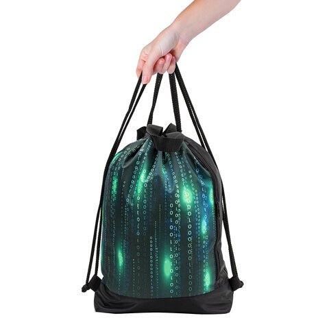 Мешок для обуви ЮНЛАНДИЯс ручкамибоковой карман на молнии46×36 см«Matrix»271068