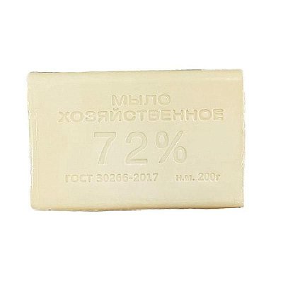 Мыло хозяйственное Ммк 72% 200 г (без обертки)