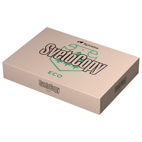 Бумага офисная А4, 80 г/м2, 500 л., SVETOCOPY ECO, белизна 60%, Sylvamo, Россия