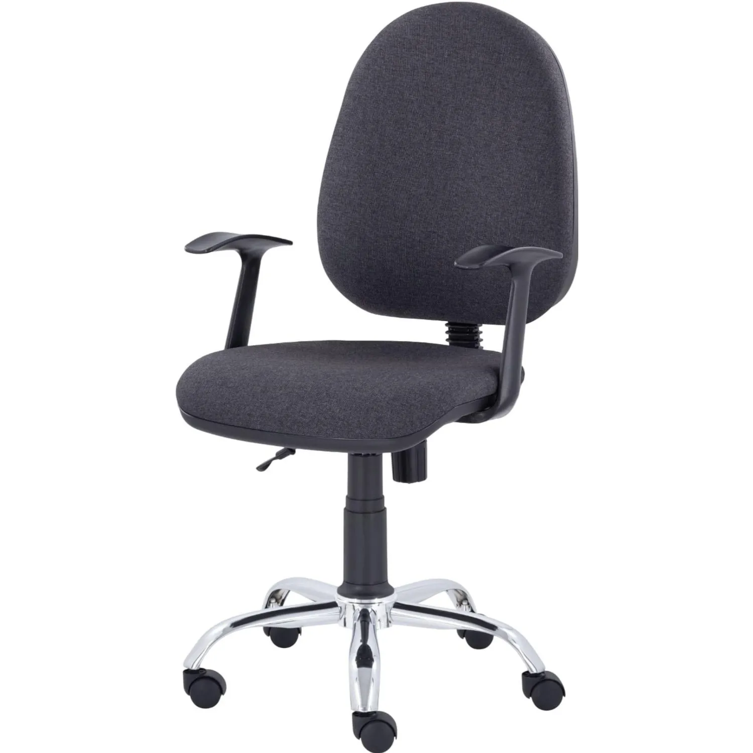 превью Кресло офисное Easy Chair 223 PC серое (ткань, металл)