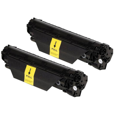 Картридж лазерный CACTUS (CS-CE285AF) для HP LaserJet P1102/M1212, комплект 2 шт., ресурс 2×1600 стр. 
