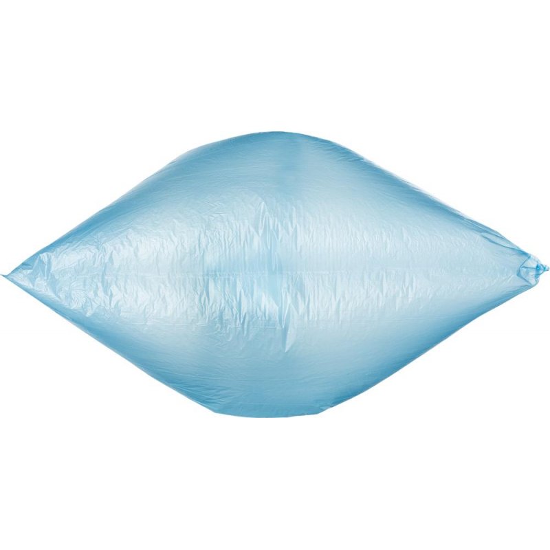 Мешки для мусора на 60 л Greenpack синие (ПНД, 14 мкм, в рулоне 20 шт, 60×70 см)