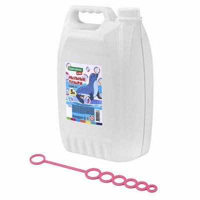 Мыльные пузыри 5000 млиндивидуальная упаковкаBRAUBERG KIDS666207