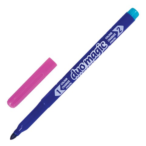 Фломастеры меняющие цвет Centropen «Duo Magic», 08цв+2, 10шт., 24 цв., картон, европодвес