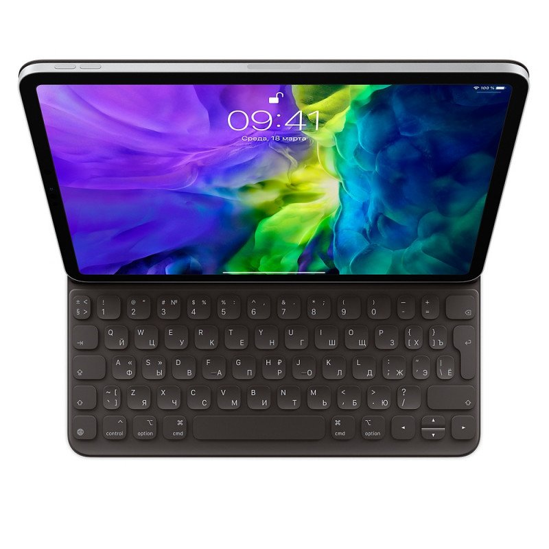 превью Чехол-клавиатура Apple Smart Keyboard Folio для iPad Pro 11 MXNK2RS/A