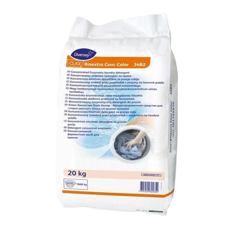превью Порошок стиральный для цветного белья Diversey Clax Bioextra Conc Color 20 кг (концентрат)